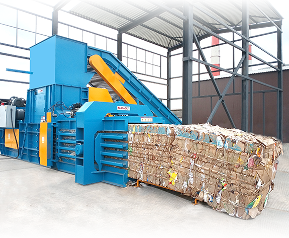 Riešenie multifunkčného lisu pre Bielorusko Recyklačné centrum